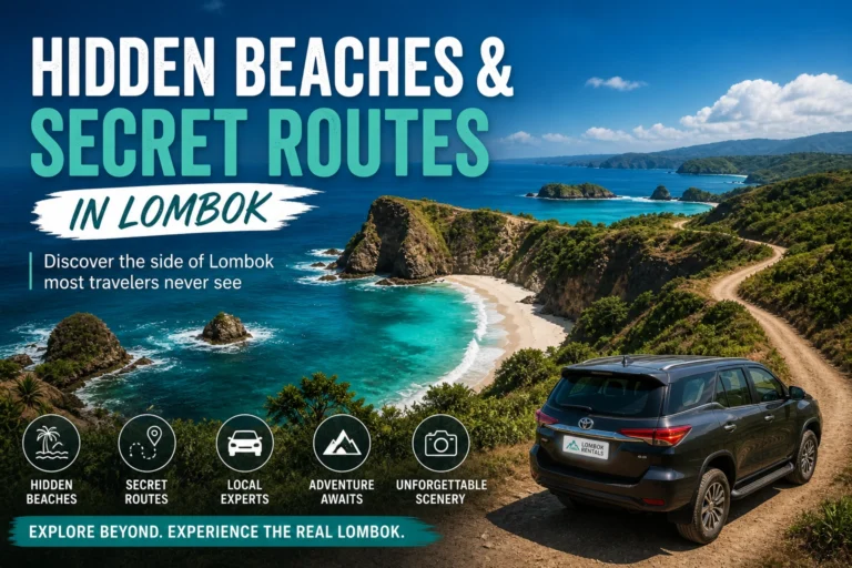 Hidden Beaches & Secret Routes in Lombok – Lombok Rental Blog