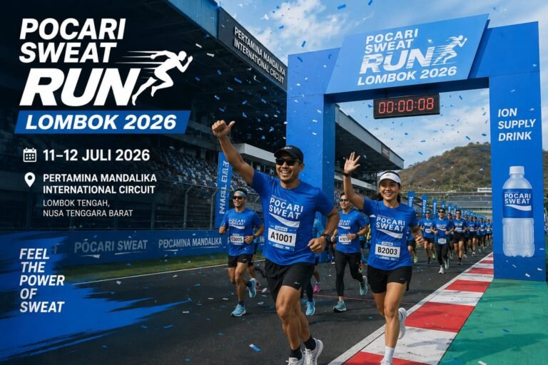 POCARI SWEAT Run Lombok 2026: Sport Tourism and the Strategic Role of the Mobility Ecosystem in Mandalika – Lombok Rental Blog